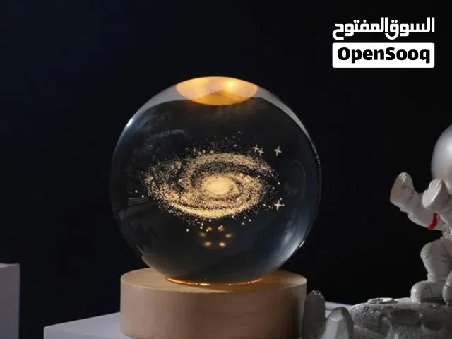 3d galaxy crystal light
