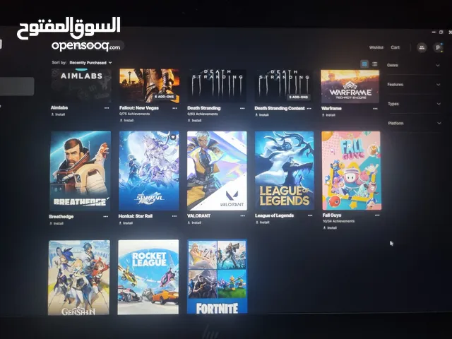 Epic games Account