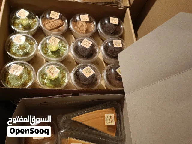 كيك كراميل حلا كاسات كوكيز كيك لاتي