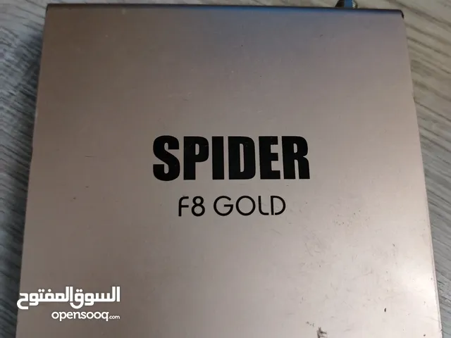 رسيفر سبايدر f8 gold بحاله الوكاله عليه 7اشتراكات طويله