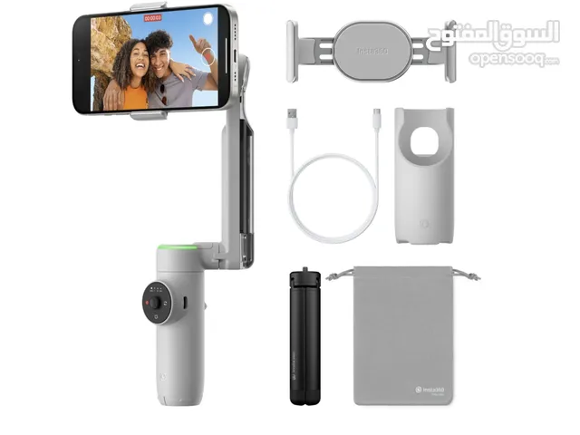 Insta360 Flow Pro - AI-Powered iPhone Stabilizer (Stone Gray)