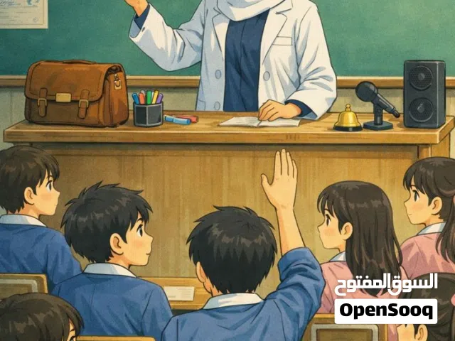 معلمة لجميع المراحل التعليمية