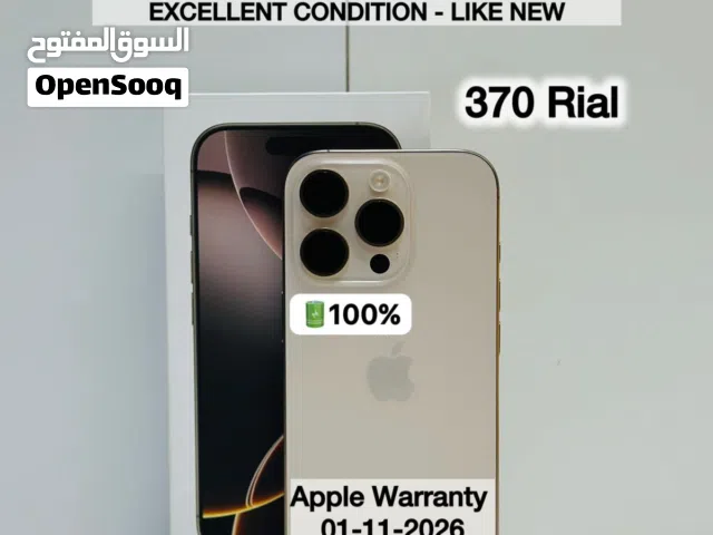 iPhone 16 pro - 256 GB - Box piece- Satisfactory working - warranty 1/11/26