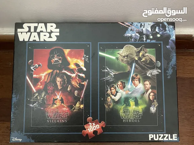 Star Wars Puzzle Set – 2 x 1000 Pieces Villains & Heroes Disney