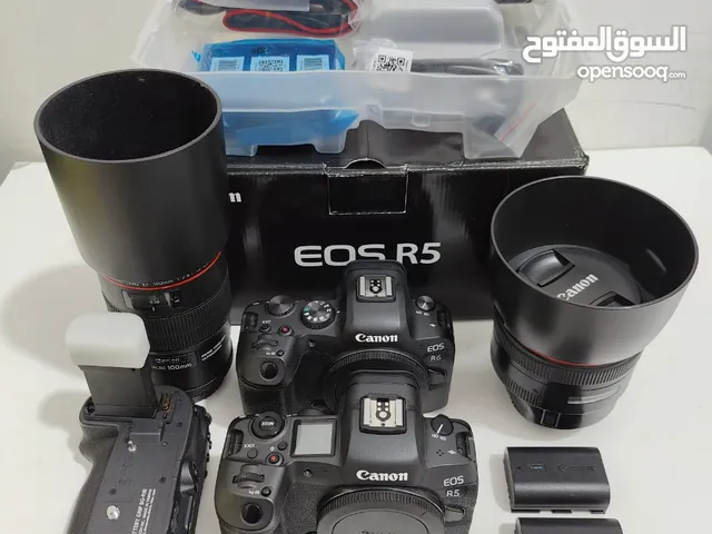 Canon R5 with warranty, Canon R6 Clean, EF 85mm f1.2 mark 2, EF 100mm f2.8, battery Grip & Battery