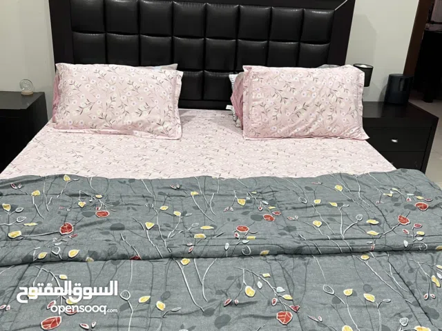 Bedroom set for sale for 95 bd Negotiable (Cupboard bed dressing table side table)