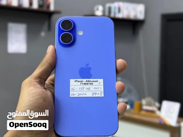 iPhone 16-128 GB Fine and smooth condition device
