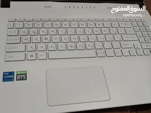 Msi sword 15 مستعمل مطور ci7 ، Rtx3050ti ،الحجم 15.6