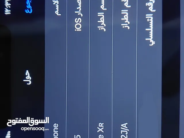 Apple iPhone XR 256 GB in Irbid