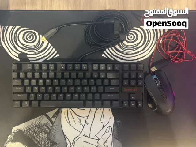كيبورد وماوس ريد دراغون 7200dpi