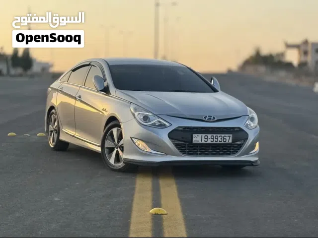 2012, Hyundai, Sonata, Blue