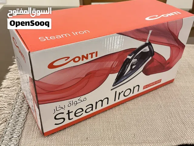 مكواة بخار جديدة بكرتونتها نوع CONTI
