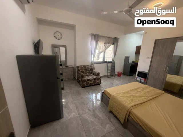 For those seeking distinction and refined taste.bedroom studio with bathroom and kitchen 210 OMR