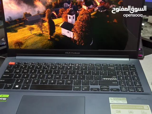 Laptop ASUS VivoBook Pro 15 OLED لابتوب اسوس فيفو بوك 15 برو اوليد