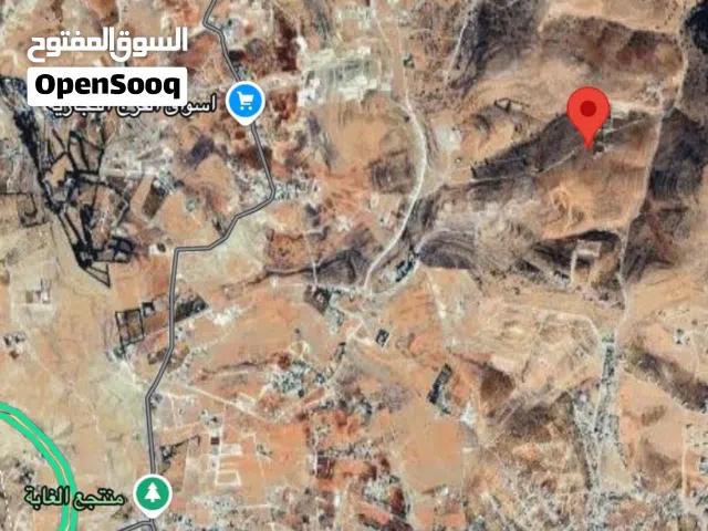 ارض للبيع في ام رمانة 4 km عن شارع الاردن مساحة 4 دنم