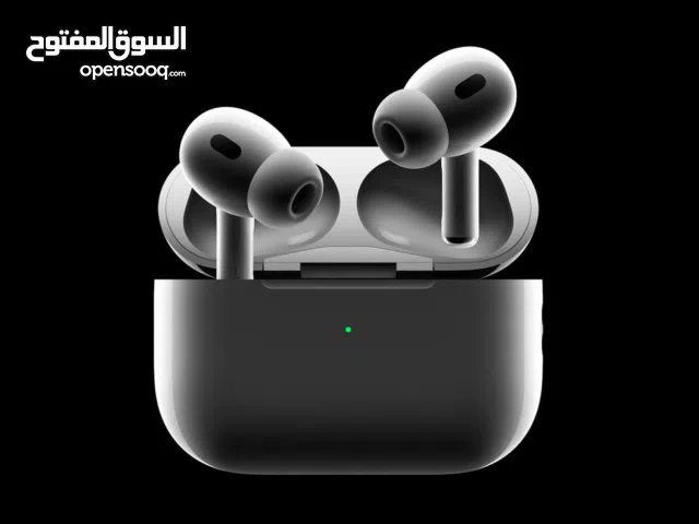 سماعات air pods 2 pro تتميز بالإلغاء الضوضاء نشط احترافي صوت مكاني مخصص بتتبع الرأس