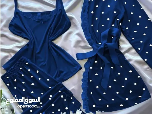 بيجامة ثلاث قطع قطن مصري