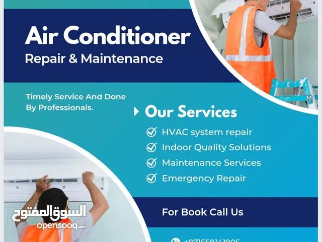 Air conditions services in MBZ city shabiya