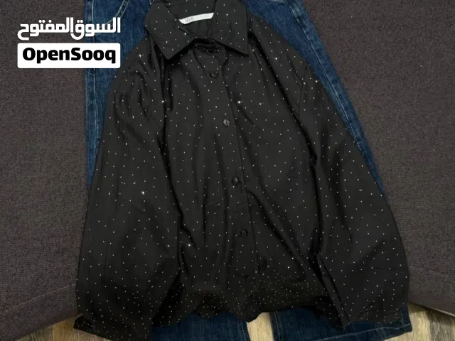 قميص اسود جديد غير ملبوس