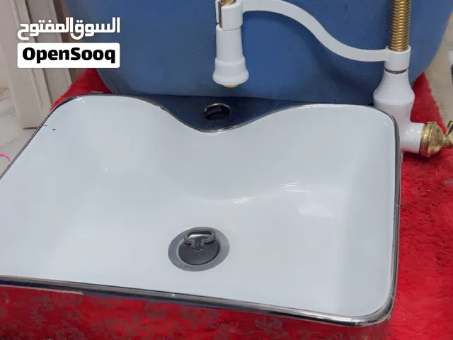 حوض بدكير مرمر كامل