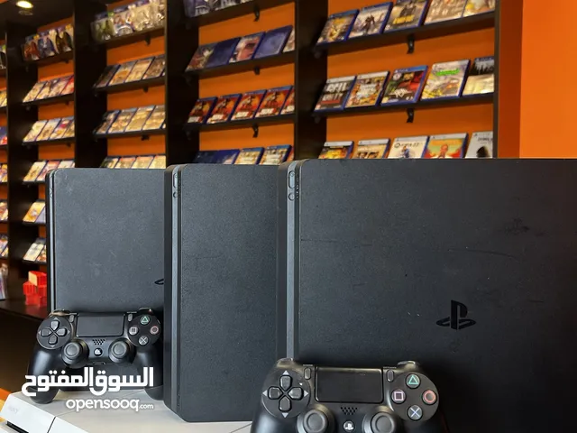 بلايستيشن فور ps4 بلايستيشن 4 ps4 مستعمل بحاله الجديد مكفول سنه اجهزه بلايستيشن PlayStation