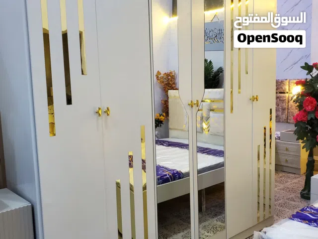 اقوى التخفيضات  أجمل غرف النوم العصريه تصميم ولا اروع   تتكون الغرفه من   دولاب أبواب (220×220×50) ك
