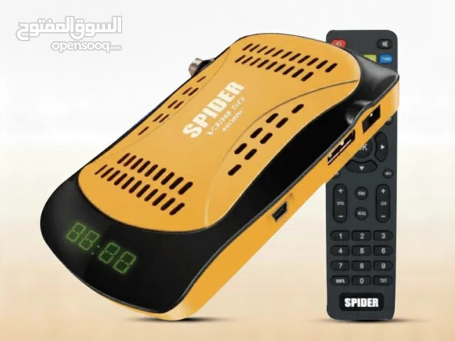 ريسيفر سبايدر V300 PRO 5G GOLD مع اشتراكات انترنت