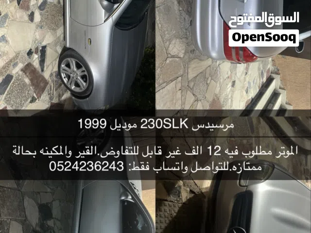 1999, Mercedes Benz, SLK-Class, SLK 230