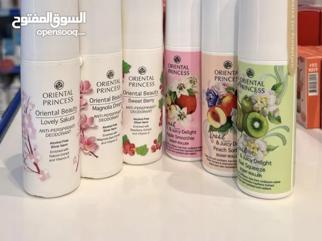 مزيل العرق التايلندي من اورينتال برنسيس – خالي من الكحول – مفتح لمنطقة الابط – يمنع رائحة العرق