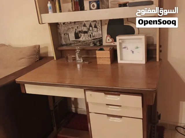 مكتب دراسه حديد وخشب اميركي