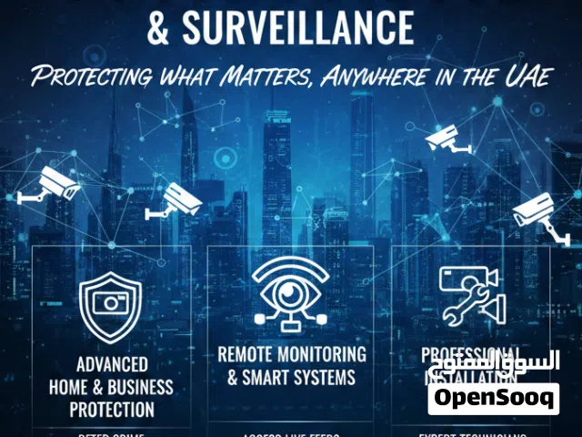 Professional CCTV & Security Camera Installation in UAE- Best Prices