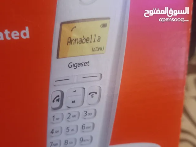 هاتف ارضي لاسلكي جديد بالكرتونه