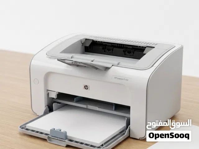 طابعة ليزر اتش بي HP LaserJet P1102 نظيفة جداً للبيع