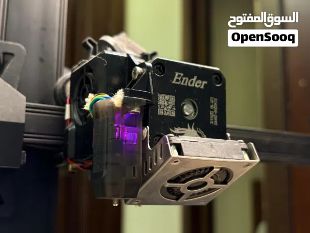 طابعه كريالتي ender 3s1 pro مستعمله نظيفه جدا