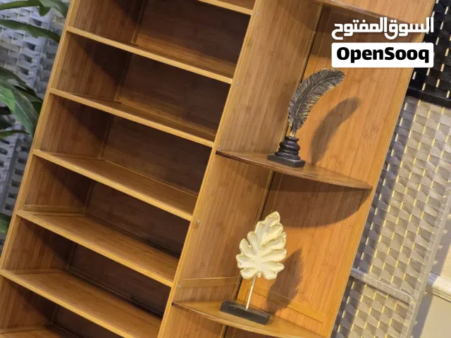 جزامة زاوية خشب بامبوا أنيقة وعملية