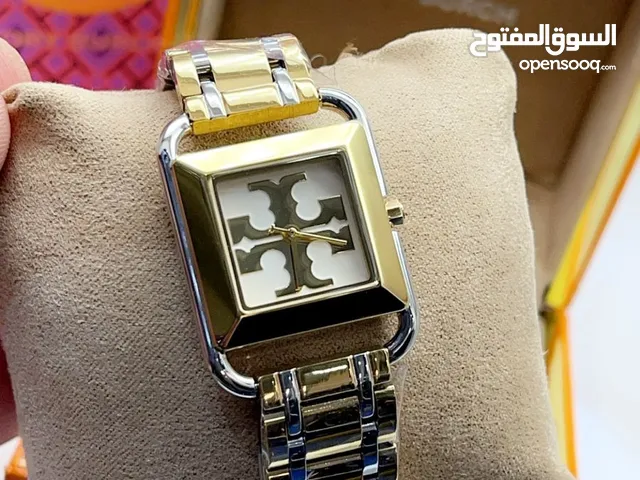 ساعات نسائي من ماركة توري بورش ماستركوالتي جوده عاليه جدا استالس استيل احدث اصدارات الساعات النسائيه
