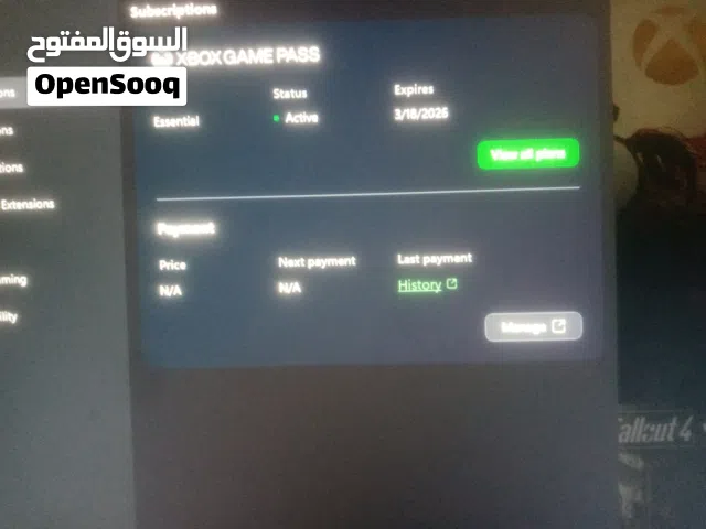 حساب اكسبوكس اسينشال للبيع