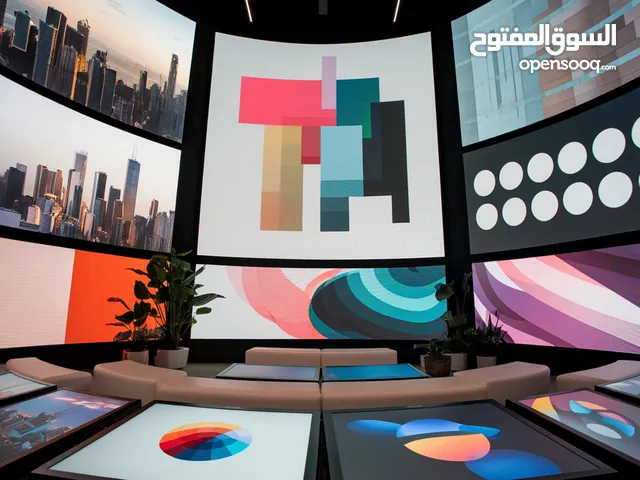 Sign Shop in Deira LED Display Screen Advertising Materials
