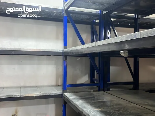 رفوف مستودعات ( وحدة رفوف معدنية قياس 60X195X180 )