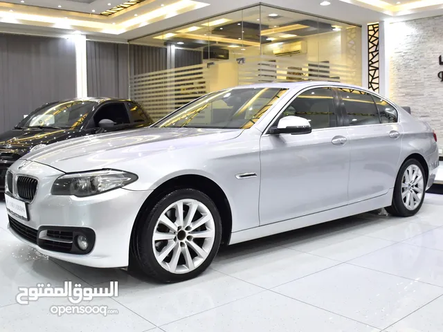 BMW 520i ( 2015 Model ) in Silver Color GCC Specs
