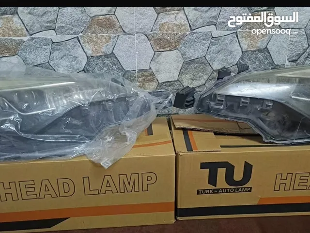 ليتات كرولا موديل2017 LED بحاله جيده مع شبك