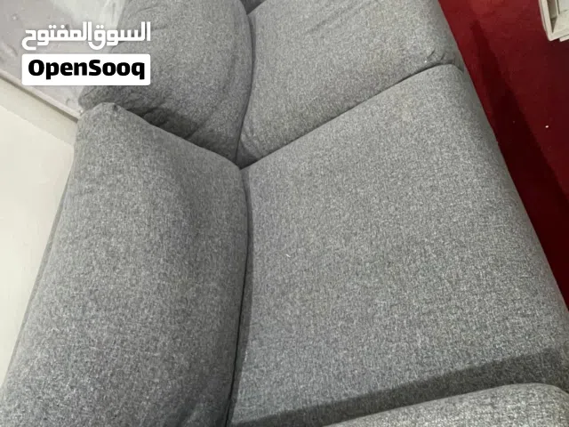 Modern Gray Upholstered Sofa