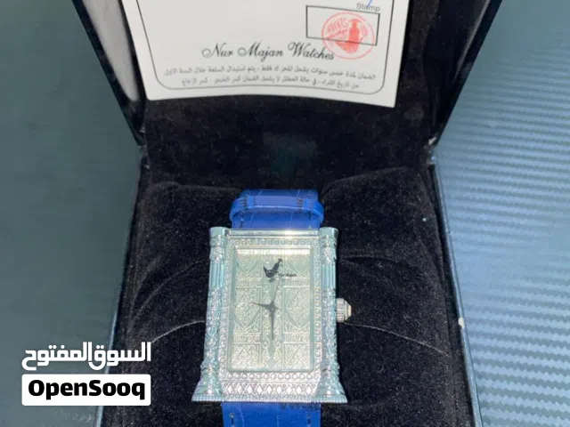ساعة رجالية كلاسيك نور مجانNur Majan