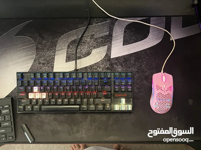 كيبورد ريددراقون و ماول قلوريس للبيع الوصف مهم