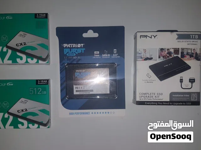 ذاكرة  SSD و RAM
