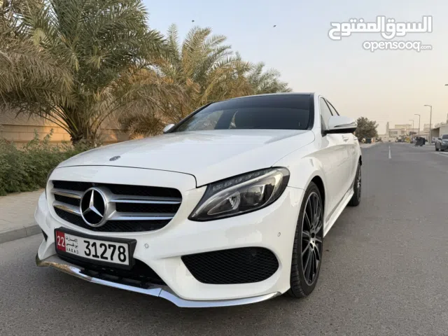 مرسيدس بنز C200 خليجي موديل 2018 ، صبغة وكالة وبحالة الوكالة كامل، استخدام شخصي