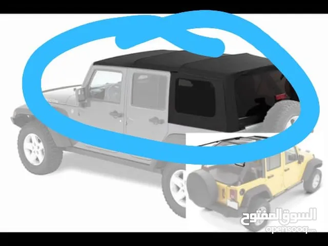 سوفت توب وكالة جديد jeep wrangler Sahara full option Soft Top 2018 to 2025