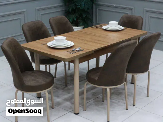 تاترا ميز طعام 6 كرسي سلايد