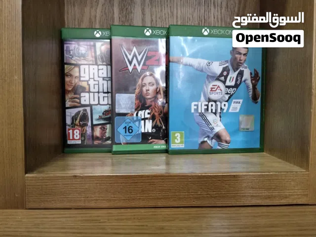 GTA5,FIFA19,2K20