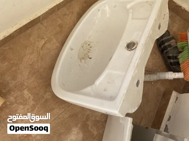 مغسلة نص عامود مع بطارية للبيع